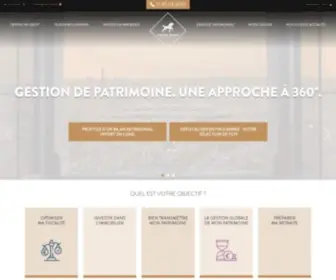 Chevalblanc-Patrimoine.fr(Gestion de Patrimoine) Screenshot