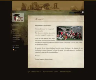 Chevaliers4Vents.com(Les Chevaliers de l'Ordre des Quatre Vents) Screenshot