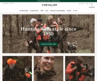 Chevalier.se(Jaktkläder) Screenshot