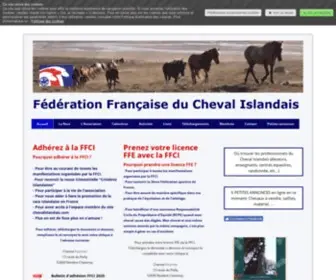 Chevalislandais.com(Actualités) Screenshot