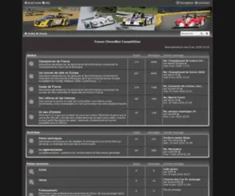 Chevallier-Competition.com(Championnat de France de la Montagne) Screenshot
