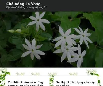 Chevanglavang.com(Chè vằng La Vang. Cao lá vằng La Vang. Sản phẩm chè vằng La Vang (Quảng Trị)) Screenshot
