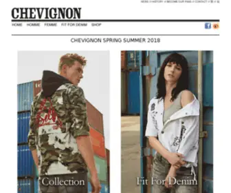 Chevignon-HK.com(Chevignon) Screenshot