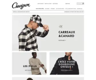 Chevignon.com(Vêtements pour Homme) Screenshot