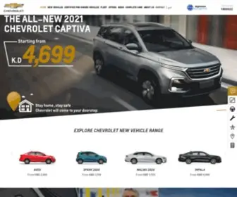 Chevroletalghanim.com(Chevrolet) Screenshot