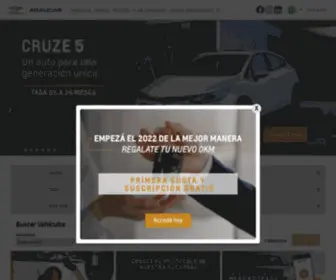 Chevroletaraucar.com.ar(Araucar Motors) Screenshot