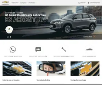 Chevrolet.com.ar(En el sitio oficial Chevrolet podés encontrar todos los modelos de) Screenshot