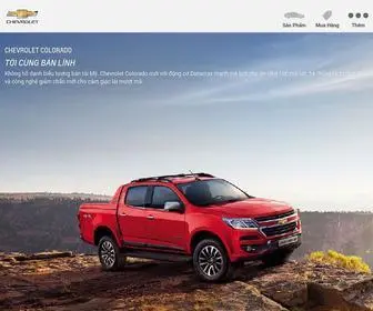 Chevrolet.com.vn(Car) Screenshot
