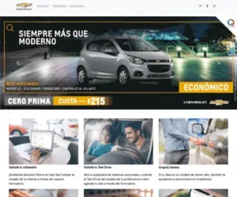 Chevroletcr.com(Chevrolet Costa Rica) Screenshot