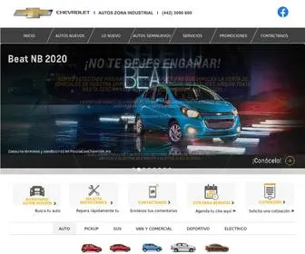 Chevroletindustrial.com.mx(AUTOS ZONA INDUSTRIAL) Screenshot