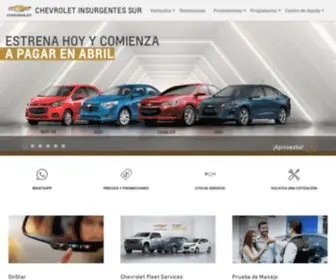 Chevroletinsurgentes.com.mx(Distribuidor Autorizado) Screenshot