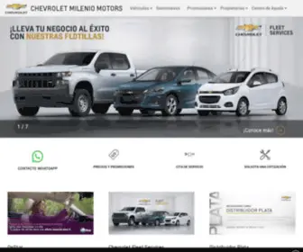 Chevroletmilenio.com.mx(Distribuidor Autorizado) Screenshot