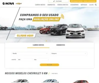 Chevroletnova.com.br(Carros Zero KM) Screenshot