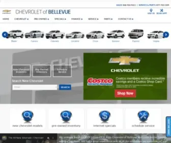 Chevroletofbellevue.com(New chevrolet bellevue) Screenshot