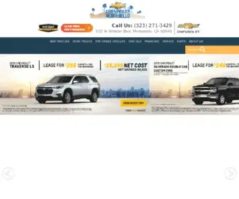 Chevroletofmontebello.com Screenshot