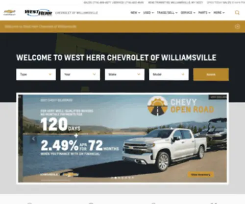 Chevroletwilliamsville.com Screenshot