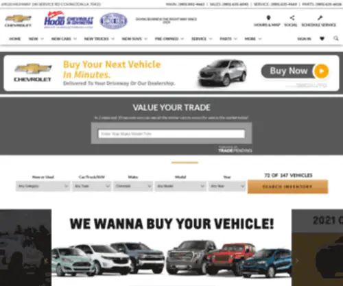 Chevyapproved.com(Bill Hood Chevrolet) Screenshot