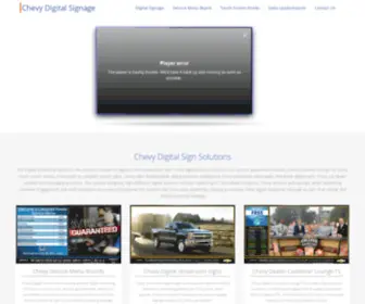 Chevydigitalsignage.com(Kiosk) Screenshot