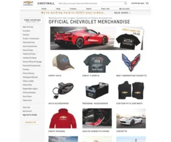 Chevymall.com(Official Chevrolet Licensed Merchandise) Screenshot