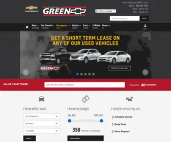 ChevyStore.com(Green Chevrolet) Screenshot