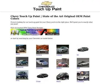 Chevytouchuppaint.com(Chevy Touch Up Paint) Screenshot