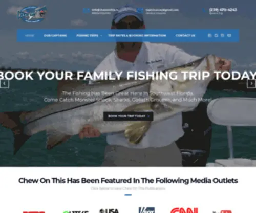 Chewonthis.tv(Cape Coral Fishing Guide) Screenshot