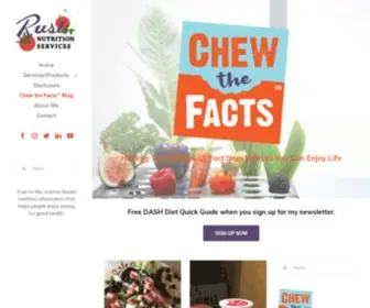 Chewthefacts.com(Chew The Facts®) Screenshot