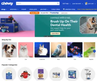 Chewy.com(Pet Food) Screenshot
