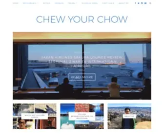 Chewyourchow.org(Chew Your Chow) Screenshot