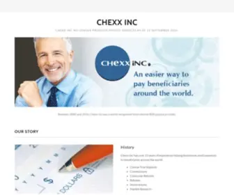 Chexxinc.com(Chexxinc) Screenshot