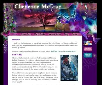 Cheyennemccray.com(Cheyenne McCray) Screenshot