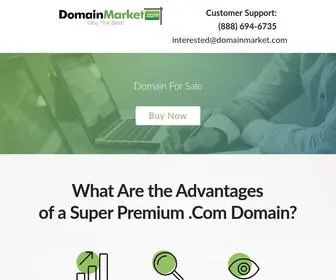 Cheyennevalley.com(DomainMarket.com sells premium domain names to entrepreneurs) Screenshot