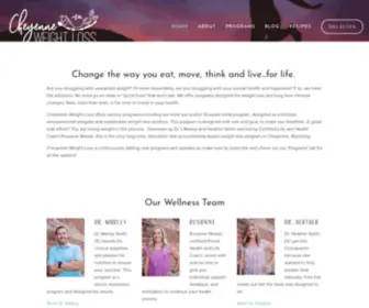 Cheyenneweightloss.com(Cheyenne Weight Loss provides) Screenshot