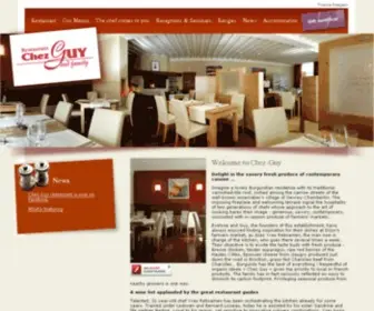 Chez-GUY.com(The restaurant Chez Guy and Family) Screenshot