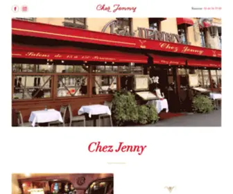 Chez-Jenny.com(Chez Jenny) Screenshot