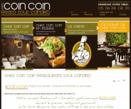 Chezcoincoin.fr(Chez Coin Coin) Screenshot