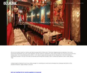 ChezJosephine.com(Chez Josephine) Screenshot