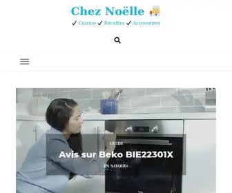 Cheznoelle.com(Chez Noelle) Screenshot