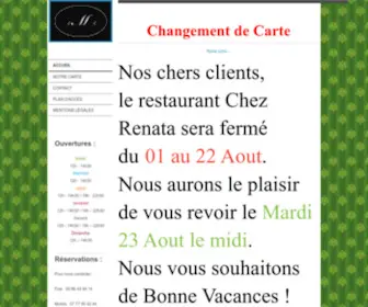 Chezrenata.fr(Chez Renata) Screenshot