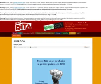 Chezrita.fr(Chez Rita) Screenshot