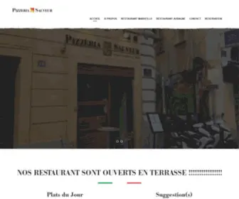 Chezsauveur.fr(Pizzeria Sauveur) Screenshot