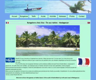 Chezsica.com(Chez Sica Accueil) Screenshot