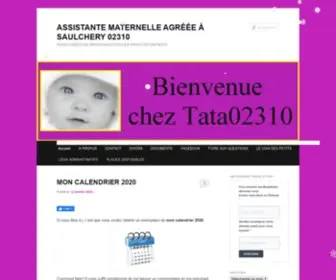 Cheztata02310.fr(ASSISTANTE MATERNELLE AGRÉÉE À SAULCHERY) Screenshot