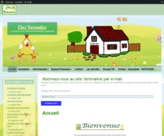 Chezveronalice.fr(Chez Veronalice) Screenshot