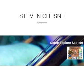 Chezworks.com(The Music of Steven Chesne) Screenshot