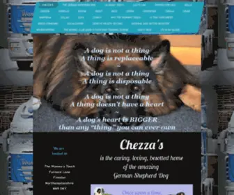 Chezzas.com(The Woman's Touch) Screenshot