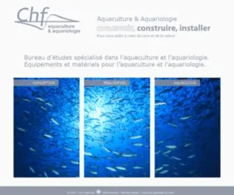 CHF-Aquaculture.com(Bureau) Screenshot