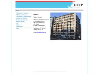 Chfep.lu(Chambre) Screenshot