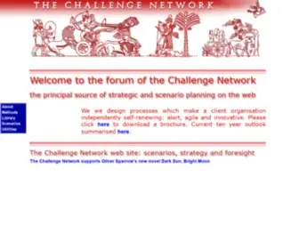 Chforum.org(The Challenge Network) Screenshot