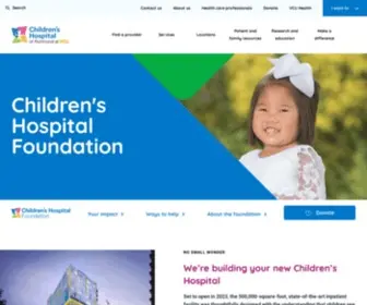 CHfrichmond.org(Children's Hospital Foundation) Screenshot